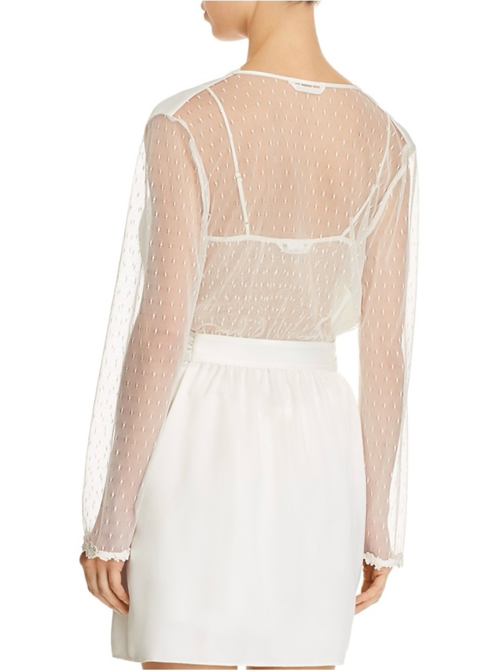Flora Nikrooz - Showstopper Charmeuse Cover-Up Robe - Picture 4 of 5